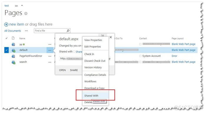 SharePoint 2013 单一页面赋设计权限_css