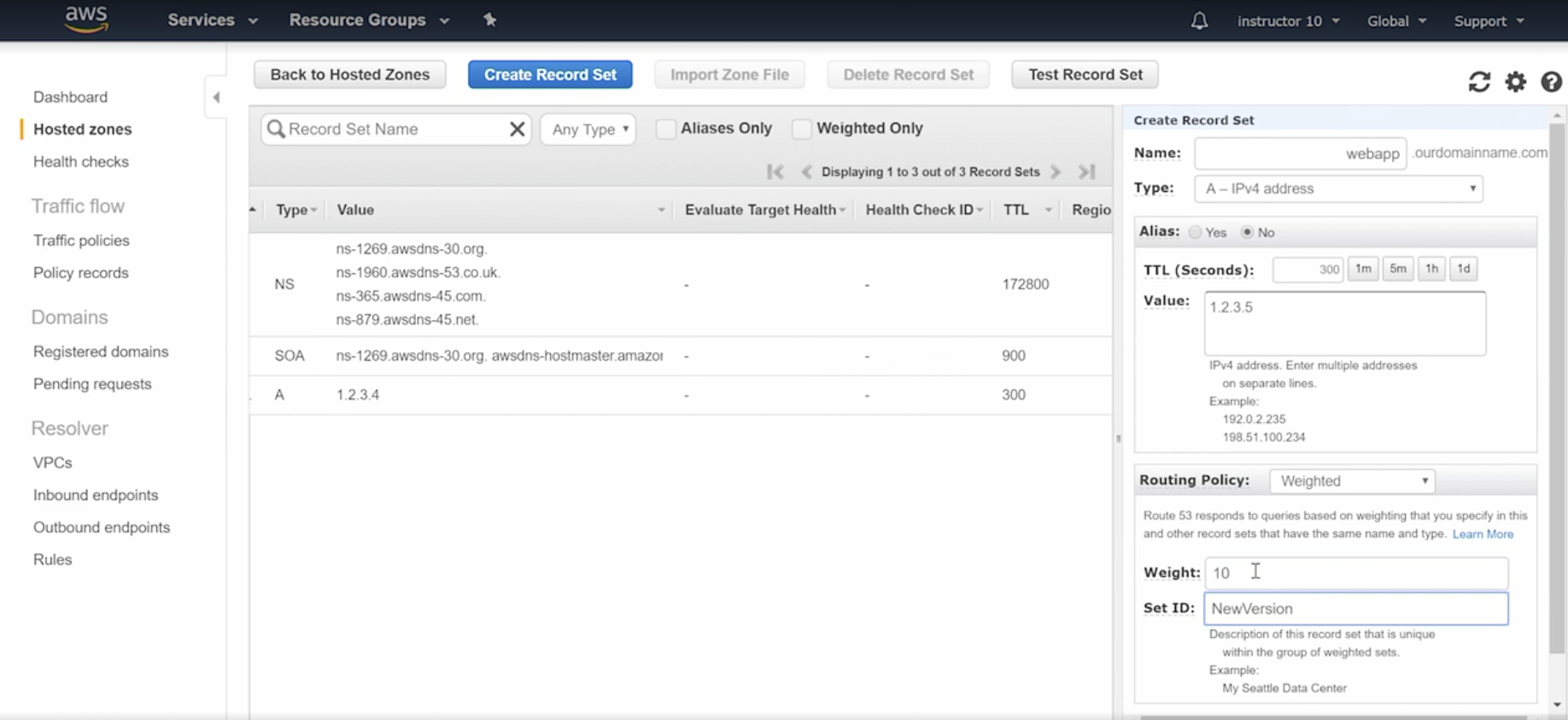 [AWS] Route 53 for A/B Testing_AWS_04