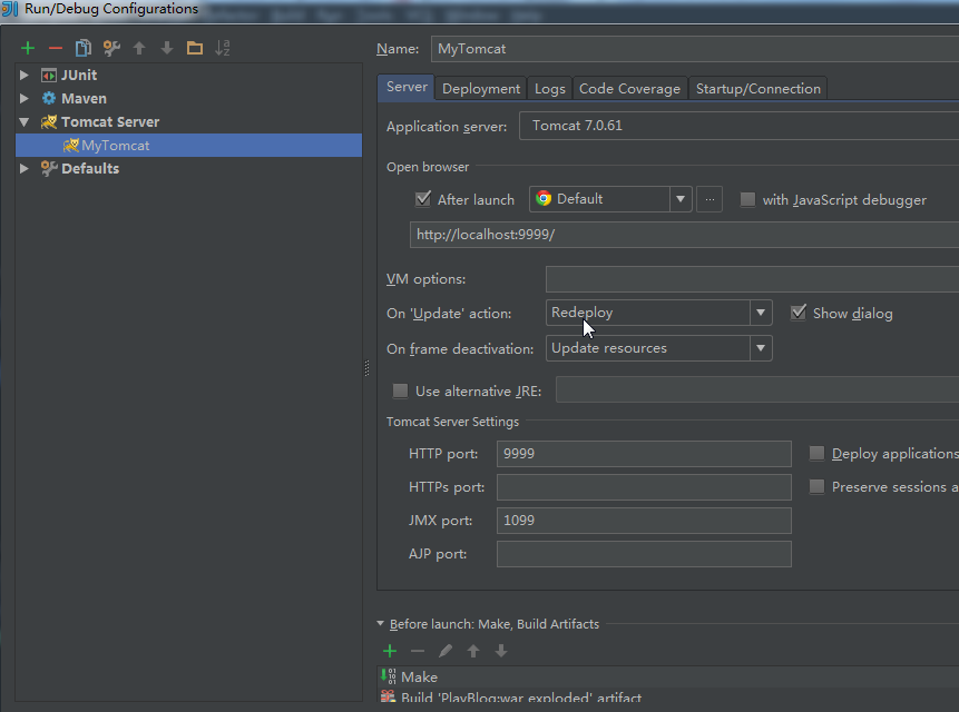 IntelliJ IDEA JRebel Maven Tomcat 实现热部署_同步操作_04