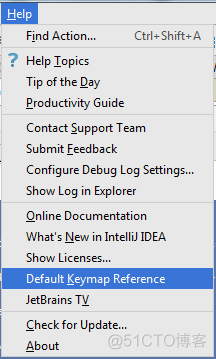 Intellij IDEA最全的热键表（default keymap）_通用实践_02