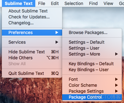 Sublime Text 3 for Mac 安装和插件配置说明_html_03