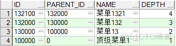 oracle树形查询 start with connect by_父节点_03