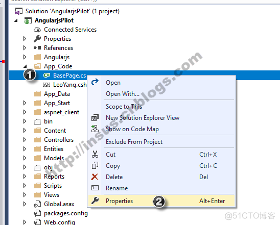 ASP.NET MVC项目实现BasePage基类用作ASPX.CS网页继承_Compile_04