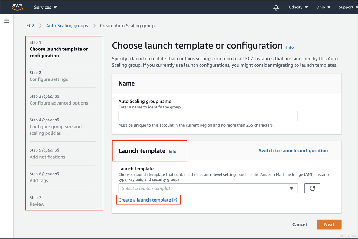 [AWS] EC2 - Create Auto Scaling group_sed_02