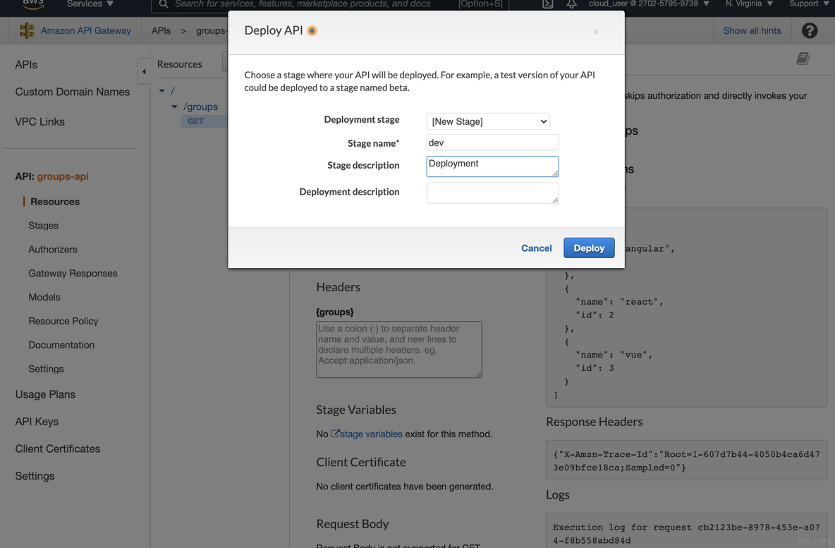 [AWS] Lab: Create a REST API with API Gateway and Lambda with CORS_AWS_02