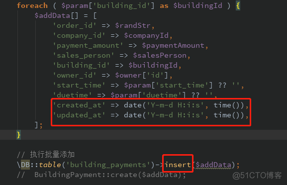 laravel  insert 、save、update、create区别（总结二）_字段