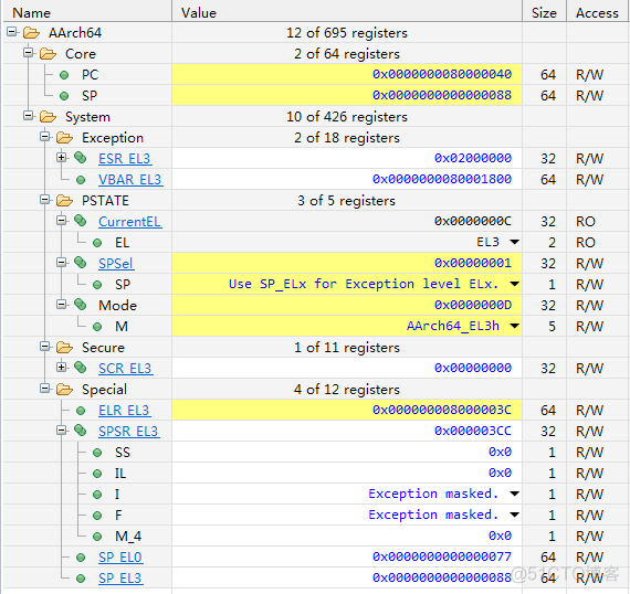 ARMv8学习 —— SP_EL0和SP_ELx_ARM架构和指令集_10