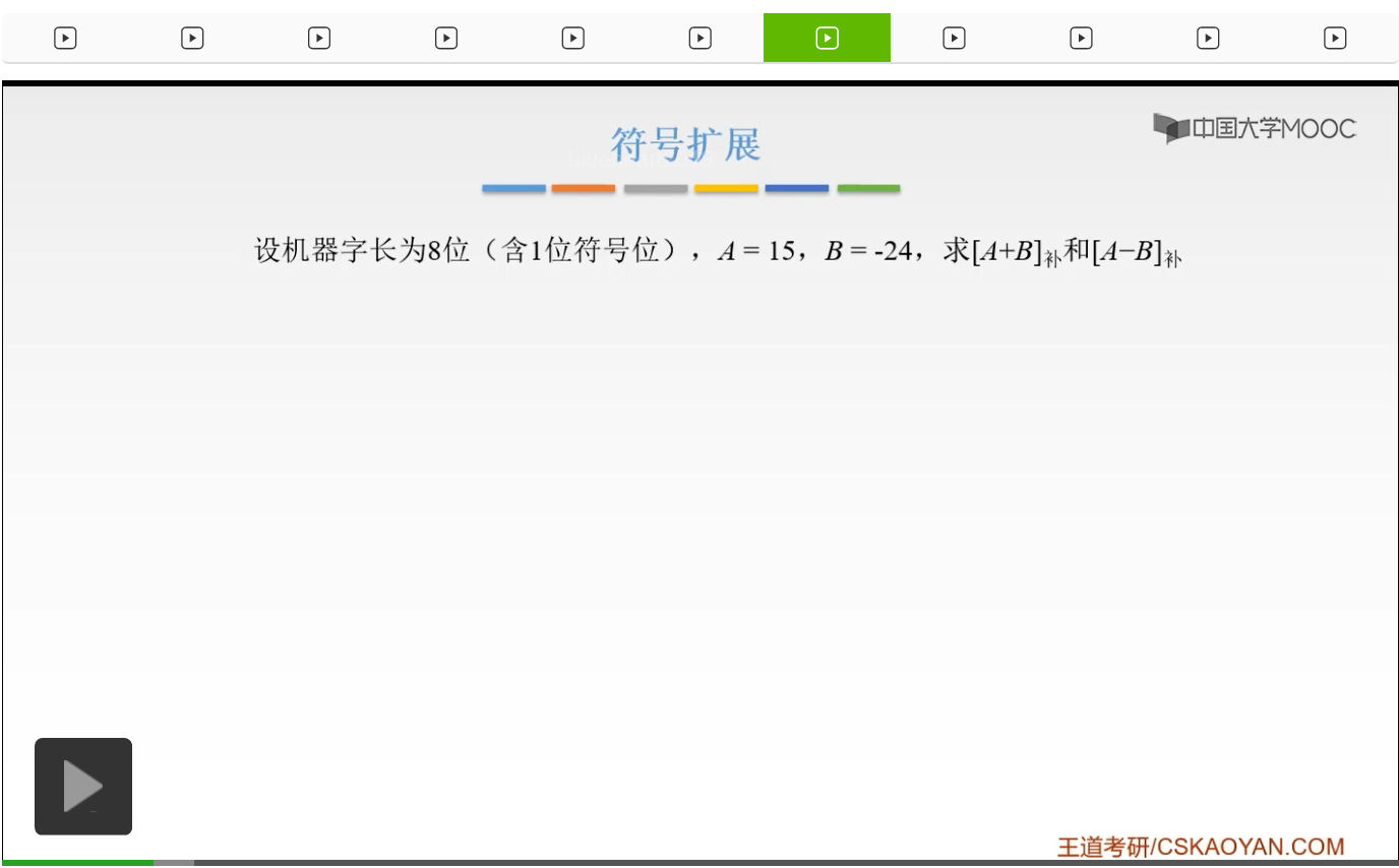 【知识强化】第二章 数据的表示和运算 2.2 定点数的表示与运算_位取反_107