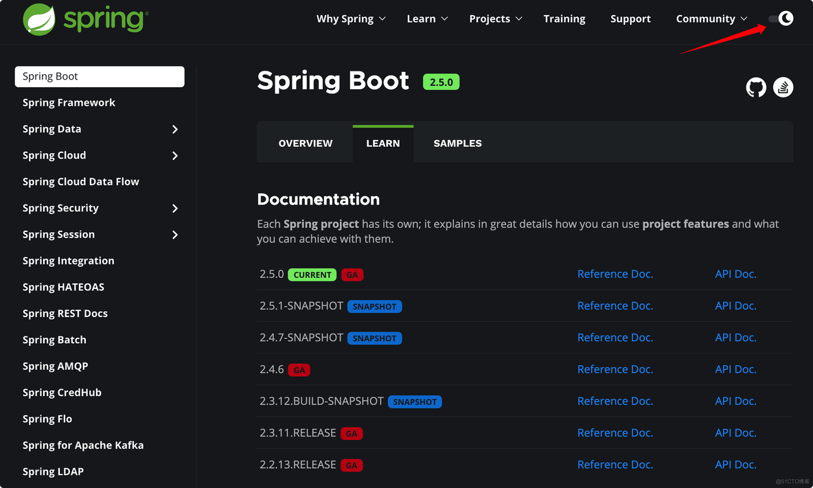 Spring Boot 2.5 重磅发布，黑暗模式太炸了！_docker_02