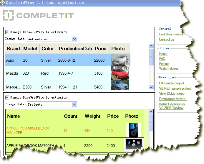 C# WinForm开发系列 - DataGridView_.NET_08