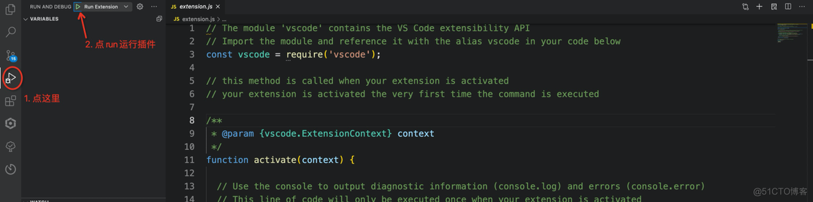 “改造” VS Code 编辑器，一起写个插件吧！_javascript_10