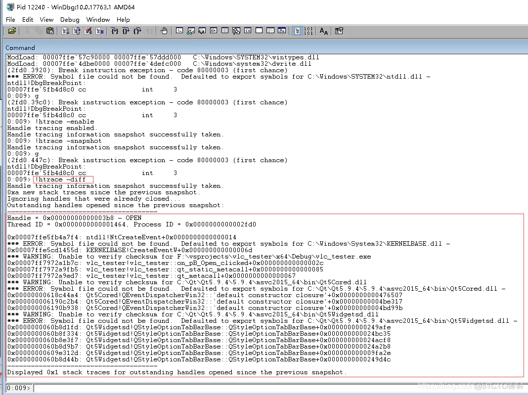 【内存检测系列】window下windbg内存泄漏检查_句柄_11