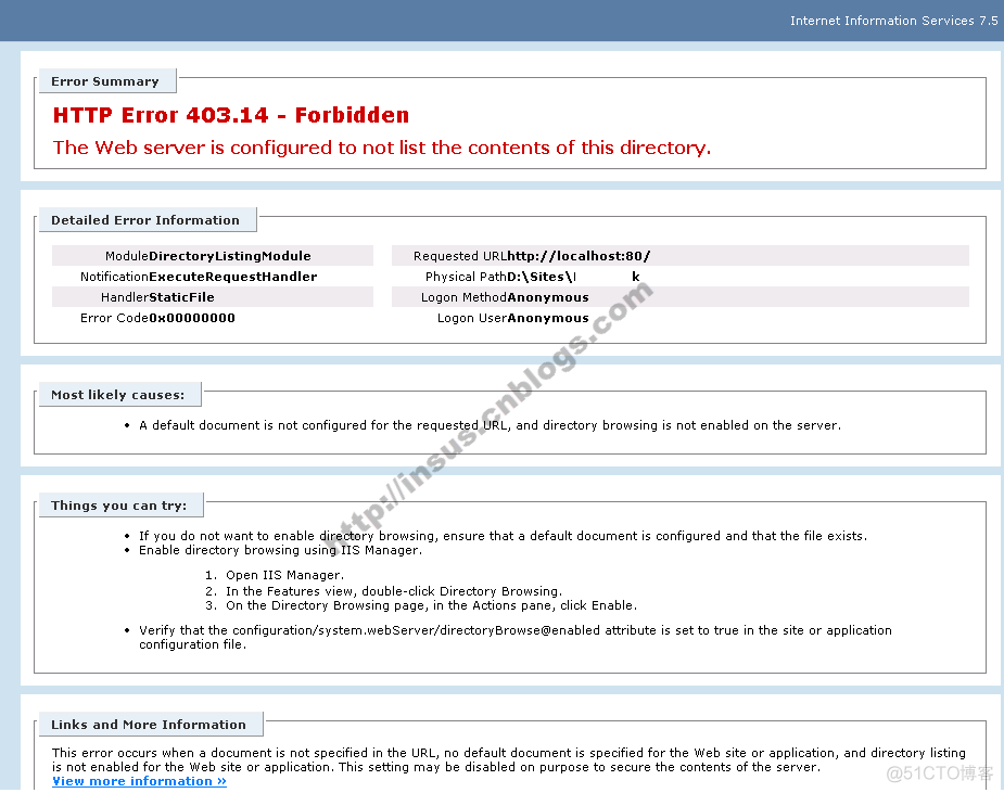 The Web server is configured to not list the contents of this directory._Modules