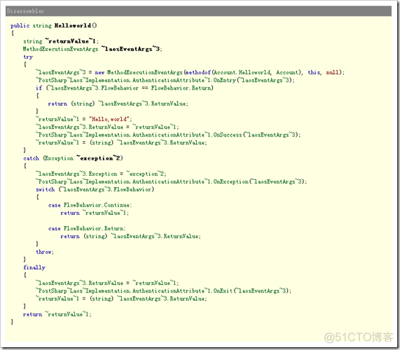 PostSharp的AOP设计在.NET Remoting中的应用_构造函数