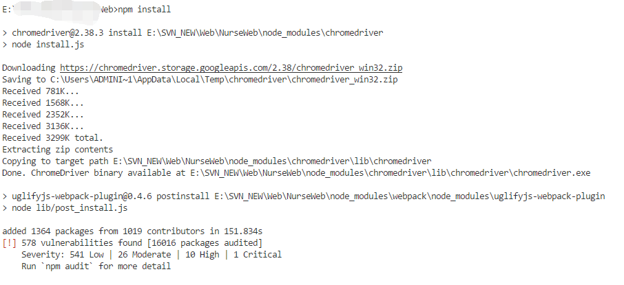 VS Code导入已存在的Vue.js工程_初始化_03