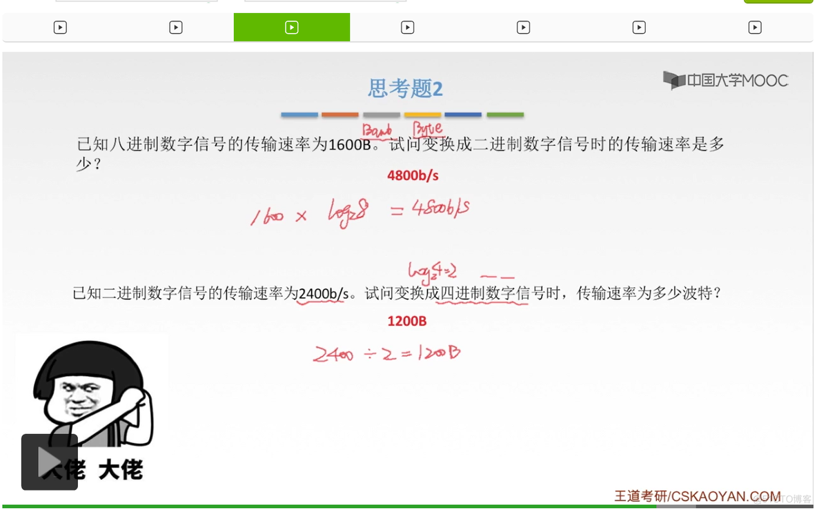 【知识强化】第二章 物理层 2.1 通信基础_数据_44