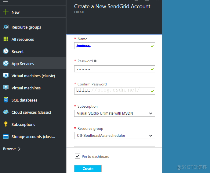 使用azure send grid发送email_microsoft_02