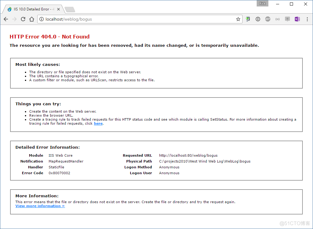 Bypassing IIS Error Messages in ASP.NET_sed_04