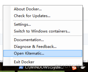 Docker for windows 入门二（Kitematic的使用）_JAVA