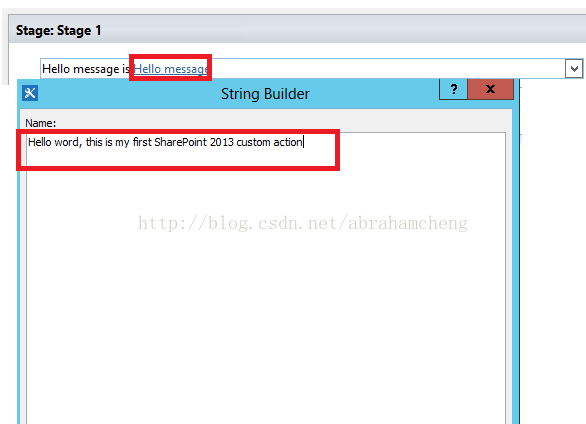 VS2012 开发SharePoint 2013 声明式workflow action(activity)之 HelloWorld_解决方案_11