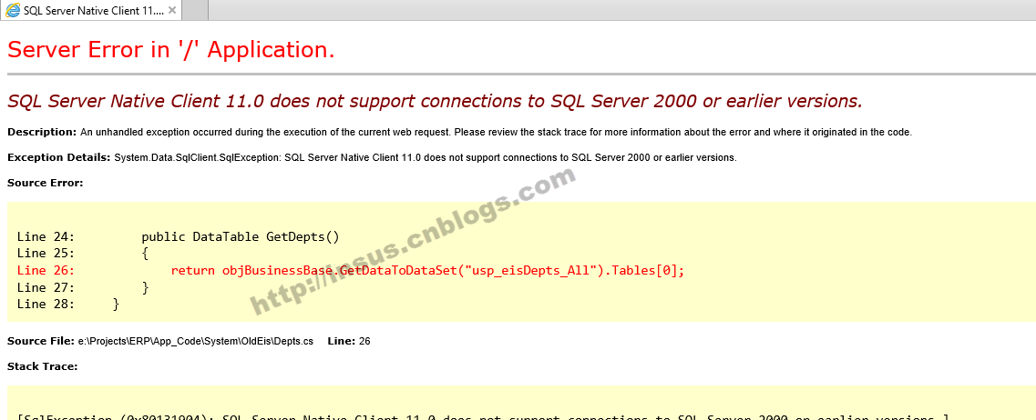 MS SQL Server2014链接MS SQL Server 2000_sp_addlinkedserver_03