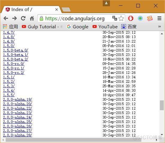 AngularJS所有版本下载地址_压缩包