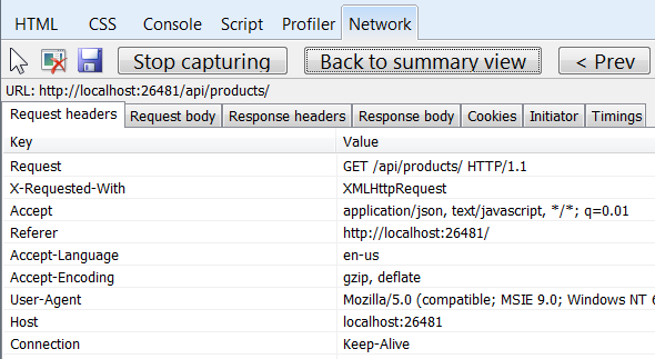 【ASP.NET Web API教程】1.1 第一个ASP.NET Web API_json_15