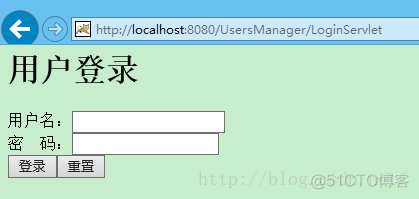 Servlet——简单用户登录实例+http协议解析_html