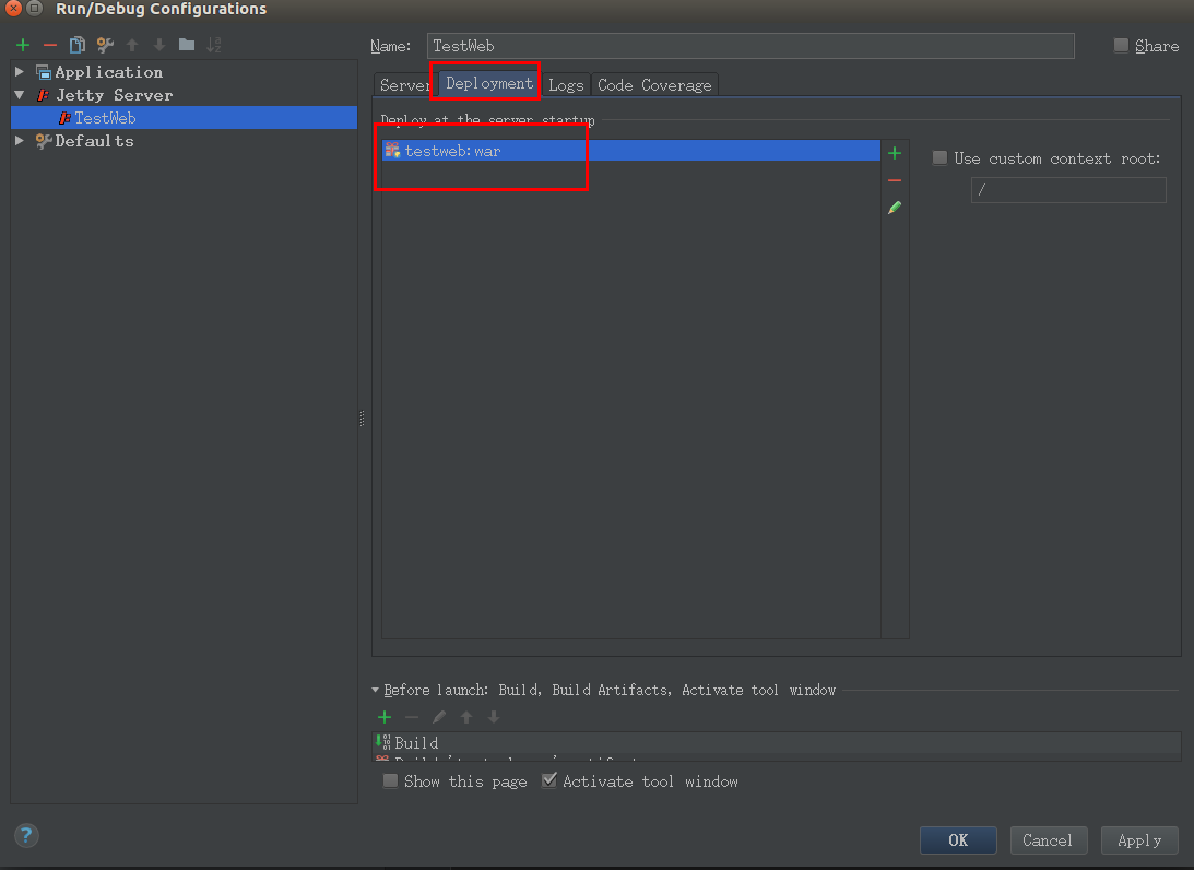 IntelliJ IDEA配置Tomcat/Jetty运行Web项目_idea_11