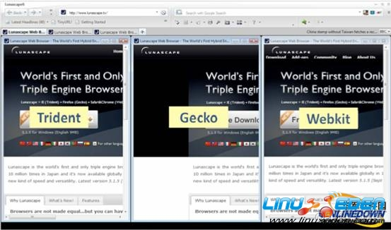 三核浏览器Lunascape新版发布_firefox_02