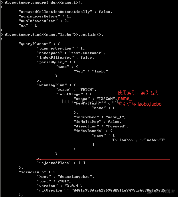 Mongodb基本操作入门,增删改查和索引_数据库_02