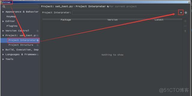 安装好Pycharm后如何配置Python解释器简易教程(configure python interpreter)_下拉框_03