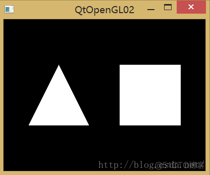 Qt OpenGL 你的第一个多边形_深度缓存