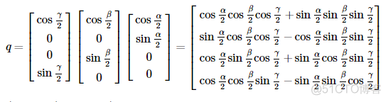 MATLAB 旋转矩阵、欧拉角、四元数互转_matlab代码_05