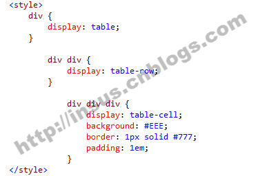 HTML5使用Div标签来实现表格_Div