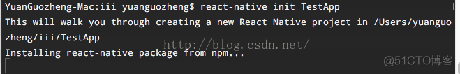 React Native入门——环境配置及Hello World_node.js