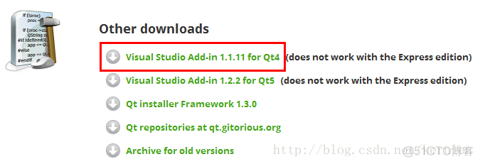 QT4.8.5+qt-vs-addin-1.1.11+VS2010安装配置和QT工程的新建和加载_加载_02