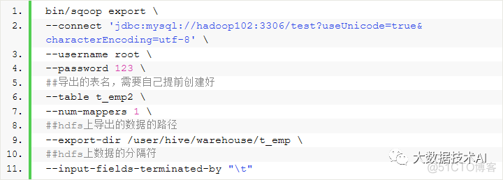 Sqoop参数的配置及使用方法_hive_08