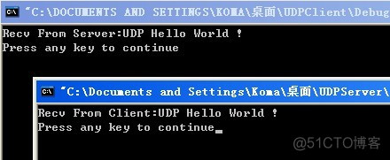 C++ Socket UDP_server