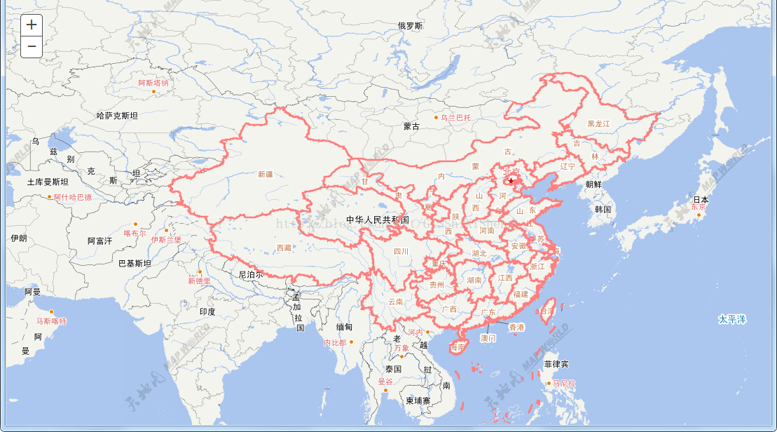 Arcgis for js载入天地图_html