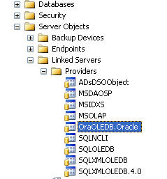 How to setup linked servers for SQL Server and Oracle 64 bit client_oracle_12