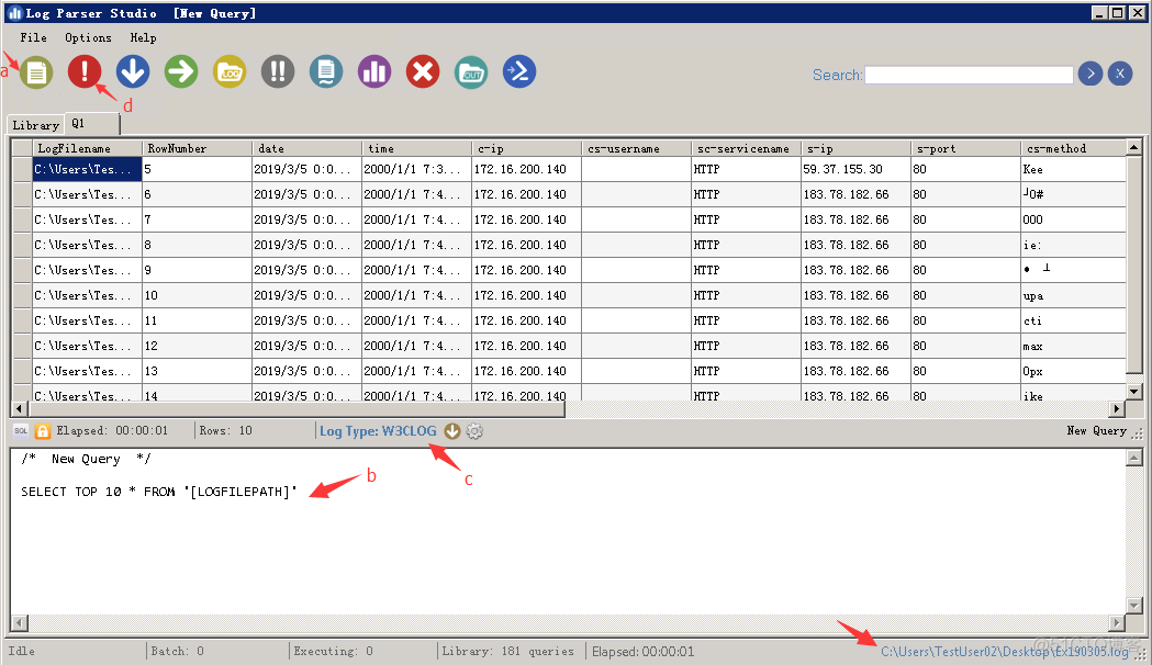 Log Parser Studio 分析 IIS 日志_microsoft_05