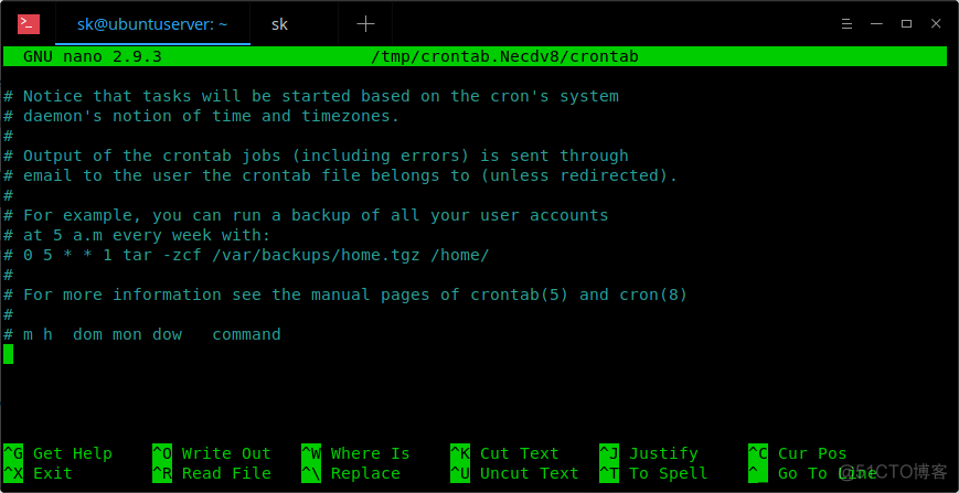 Cron 任务入门指南_vim_02