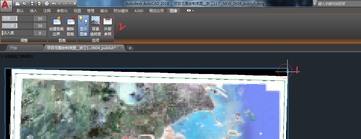 AutoCAD中导入图片_缩放_03
