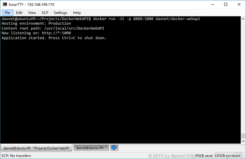 在docker中运行ASP.NET Core Web API应用程序_应用程序_12