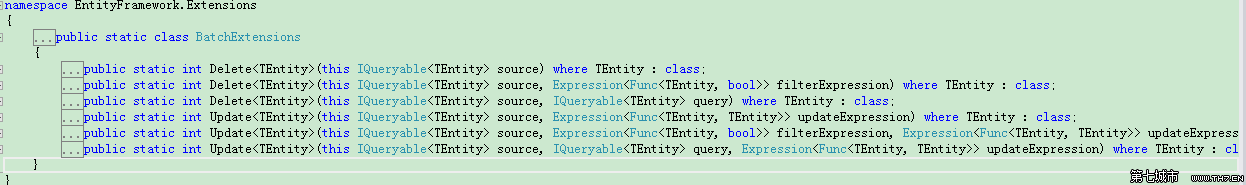 EntityFramework.Extended扩展用法_数据