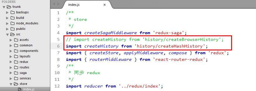 react 打包后，项目部署完毕，刷新页面报错（404）_服务器配置