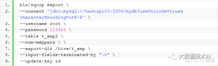 Sqoop参数的配置及使用方法_sqoop_10