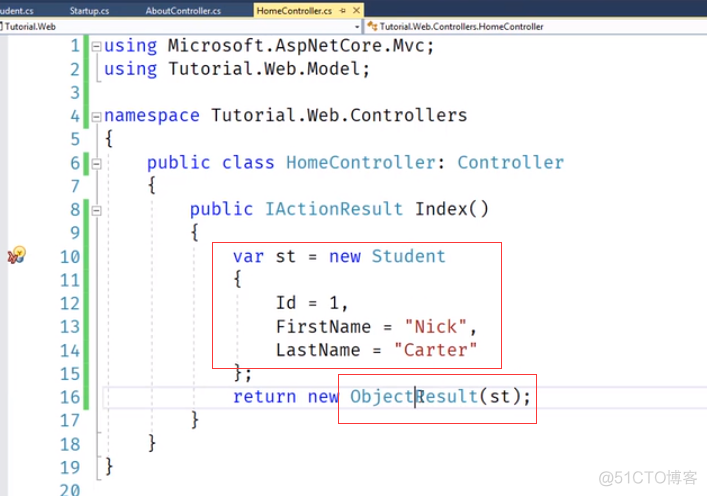 ASP.NET Core MVC 2.x 全面教程_ASP.NET Core MVC 06. Controller 返回View_数据_18