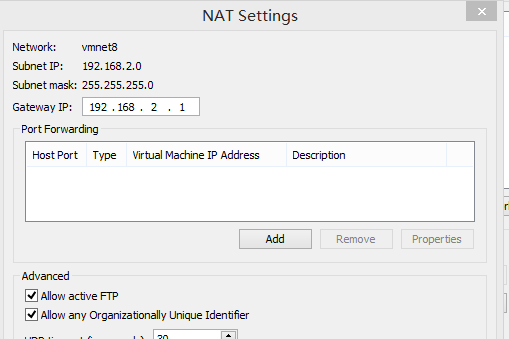 vmware虛擬機下三種網絡模式配置_網絡設置_17